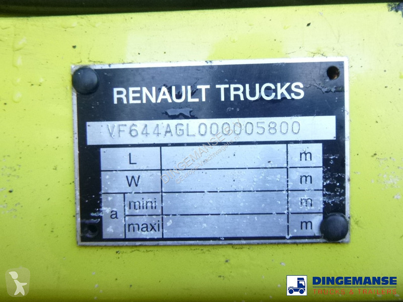 Camion Renault 180.14 dxi 4x2 RHD Euro 5 vacuum...