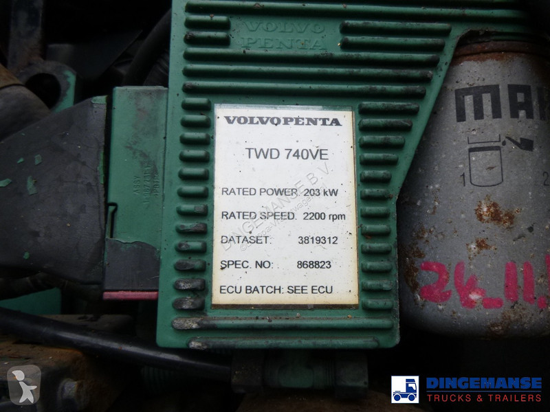 Lastbil Volvo FM 9 6X4 RHD Eurovac 1200 vacuum...