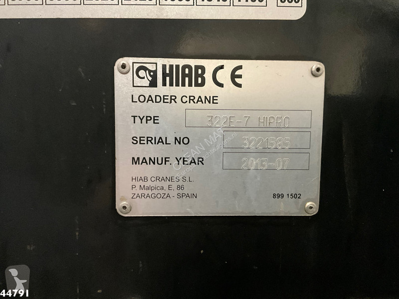 Camion Scania 450 8x2 Euro 6 Hiab 32 Tonmeter...