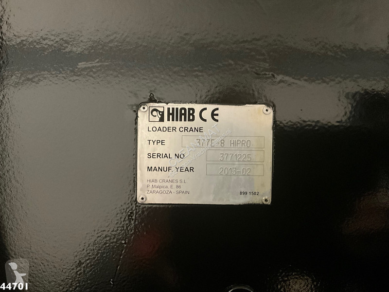 Kamion Volvo 8x4 Euro 6 Hiab 37 Tonmeter laadkraan