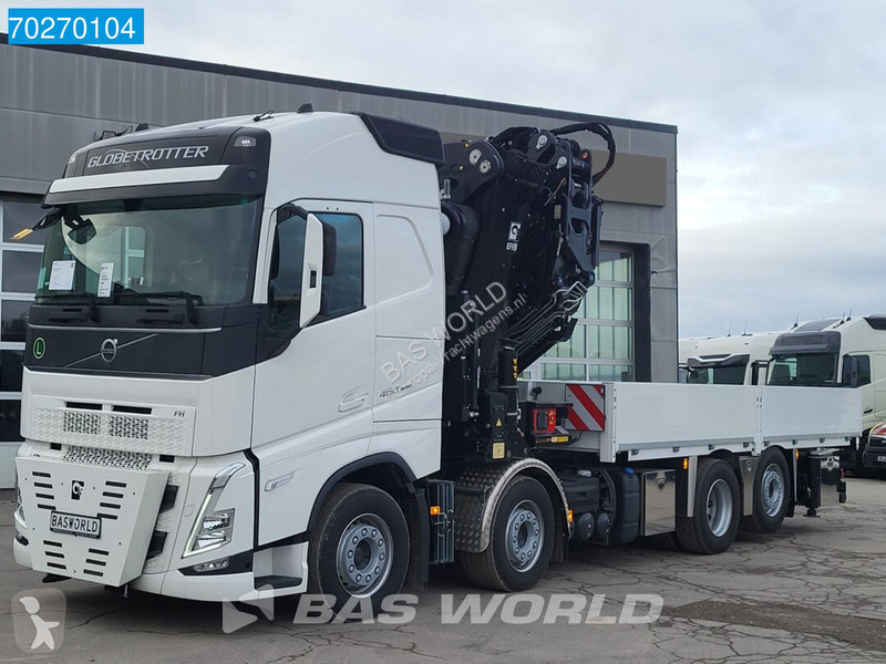 Camion Volvo FH  8X2 Effer 1000 9S + 6S Kran +...