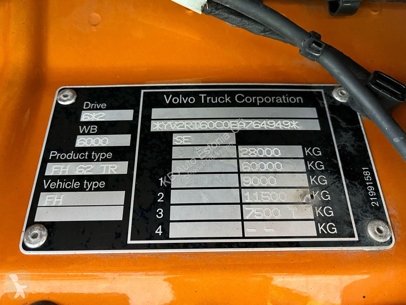 Camion Volvo 8x2 Fassi F950RA2.28 + JIB L616 +...
