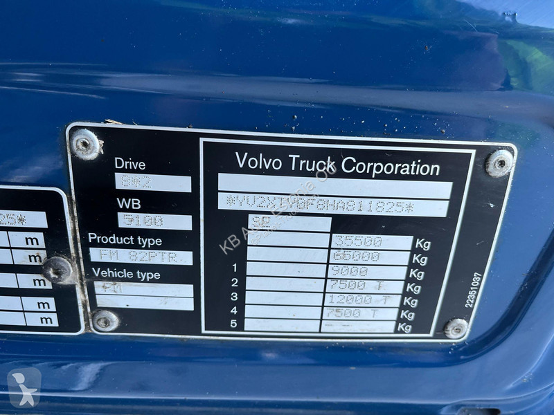 Camion Volvo FM 460 8x2*6 HIAB 302E-6 /...