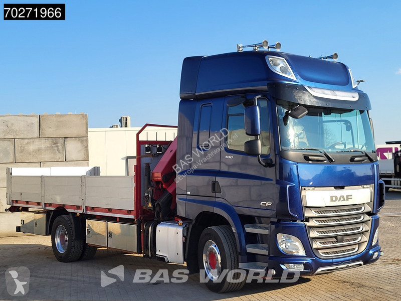Camion DAF 530 4X2 HMF 1820-RC Kran Crane...