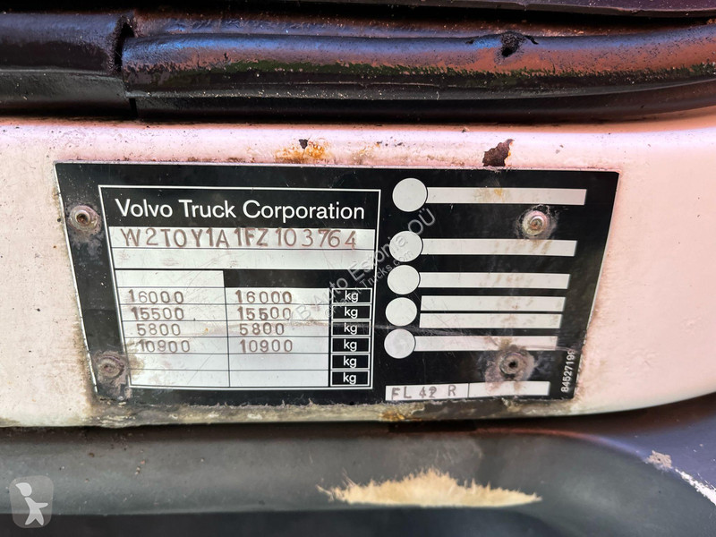 Kamion Volvo FL 280 4x2 V-100MAX / BOX L=9455 mm