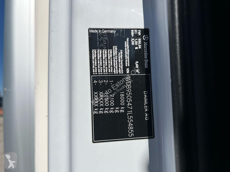 Camion Mercedes 1829 4x2 BOX L=8474 mm