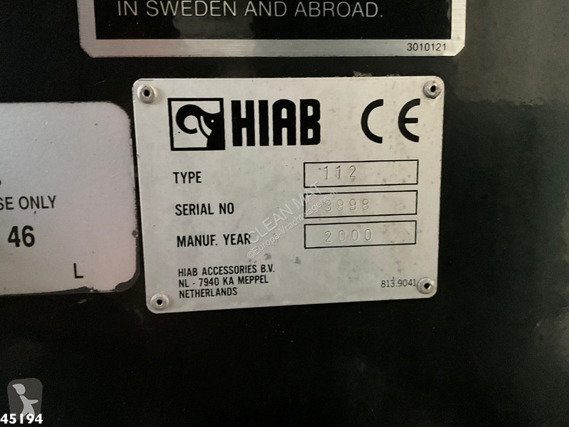 Camión DAF FA 75290 Hiab 11 Tonmeter laadkraan...