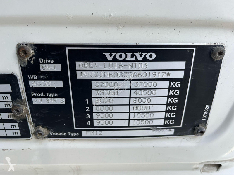Kamion Volvo 420 8x4 INTERMIX IMF 10 m3 / FULL...