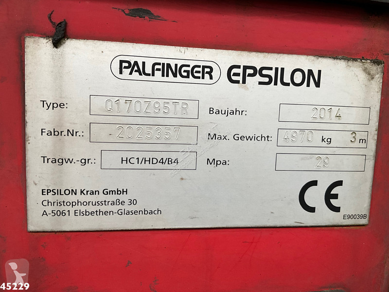 Camion MAN 41.440 10x4 Euro 6 Palfinger 17...