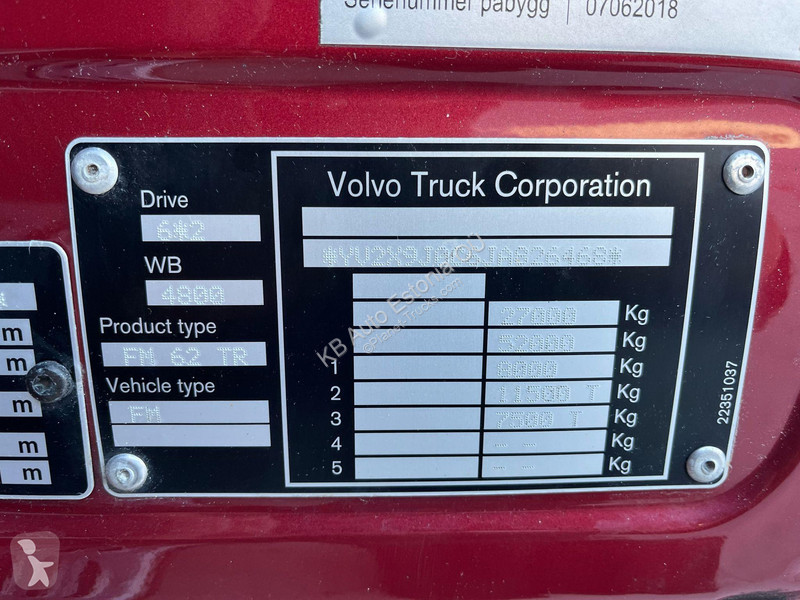 Camion Volvo FM 330 6x2*4 ONLY 57587 km !!! /...
