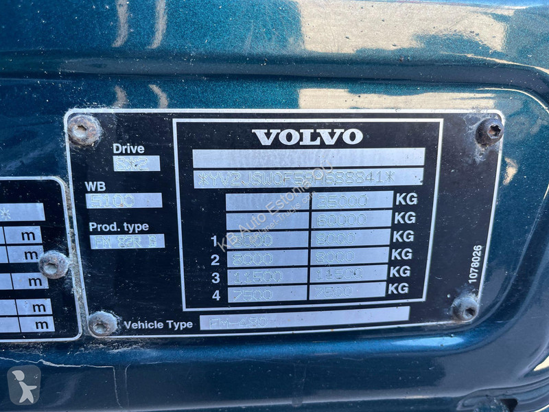 Camion Volvo 480 8x2 HIAB 288 EP-5 HIPRO / WIRE...
