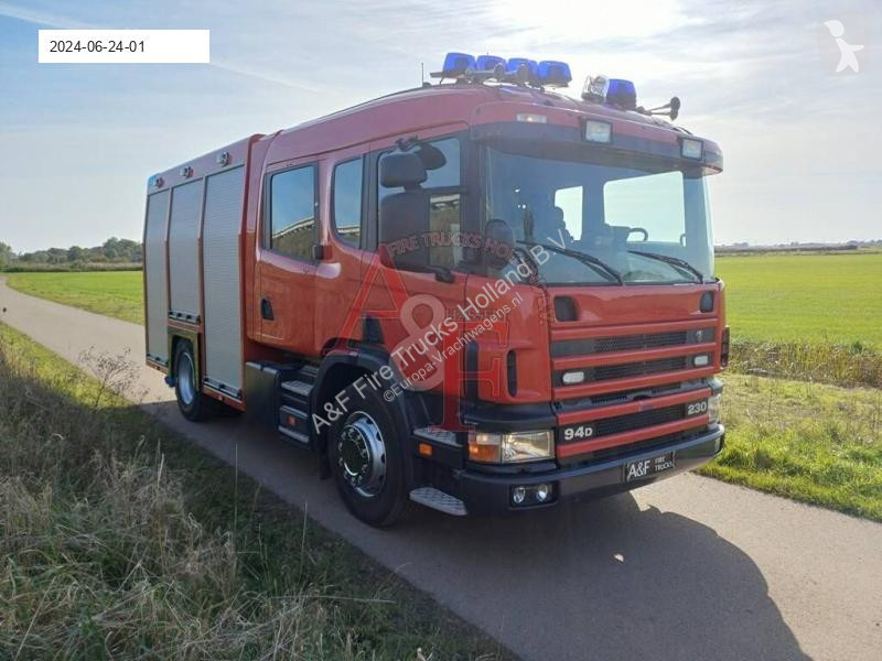 Camion Scania 94 D 230 Brandweer, Firetruck,...