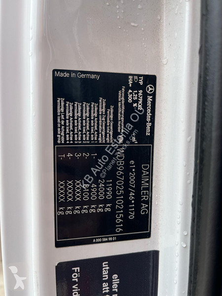 Kamion Mercedes 1224 4x2 NEW ENGINE ! / BOX...