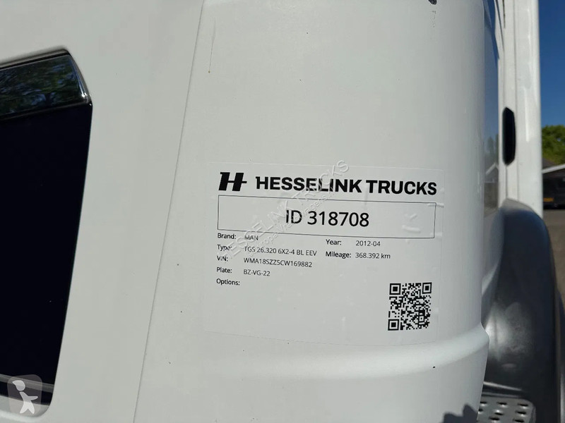 Lastbil MAN TGS EEV Koffer Stuuras AHK 2.500KG...
