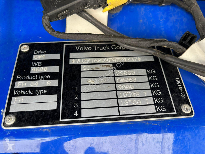 Camion Volvo 6x4 PK26002 + JIB / PLATFORM...