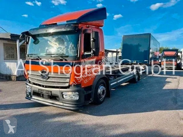 Kamion Mercedes 1218 BDF Koffer / Voll Luft /...