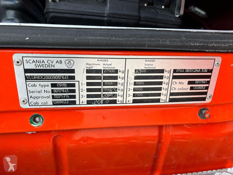 Kamion Scania R 144 8x2/4 HIAB 211EP-5 YEAR...