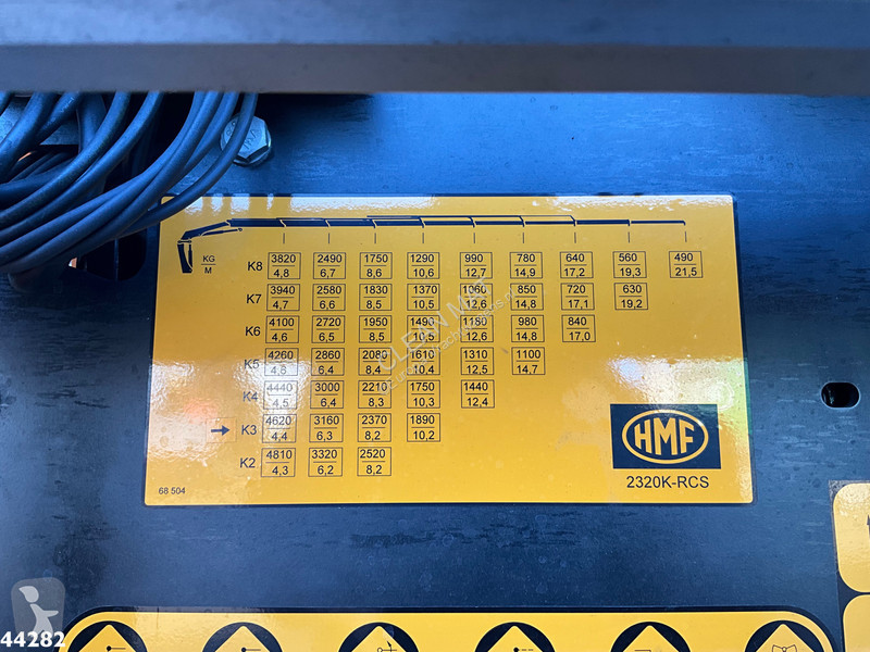 Kamion DAF N XD 450 Euro 6 HMF 23 Tonmeter...