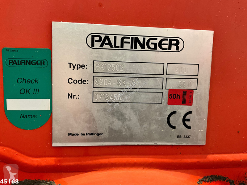 Camión DAF CF 360 Palfinger 12 Tonmeter laadkraan