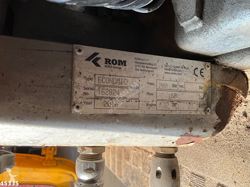 Kamion Mercedes 516 ROM hogedruk rioolunit