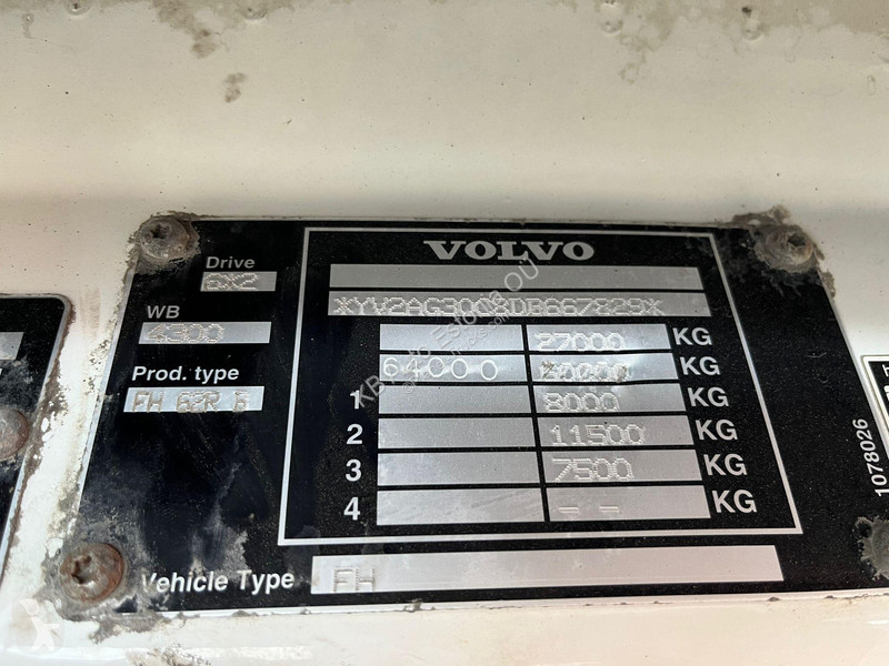 Camion Volvo 500 6x2 TANK 18300 l / 4000 + 5000...