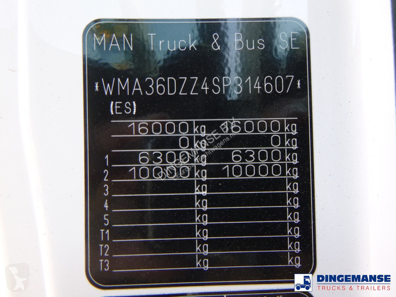 Kamion MAN 13.320 4X4 BL chassis / new/unused