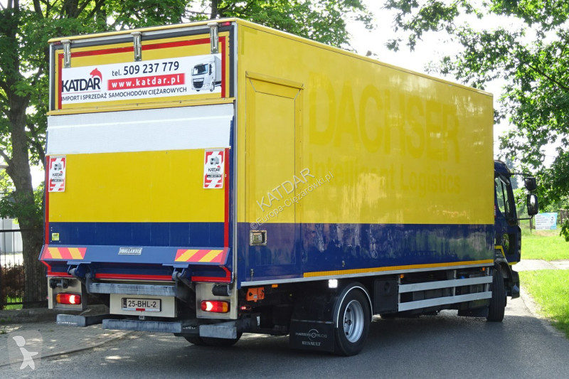 Camion Renault D12 Euro 6 kontener 18p z windą...