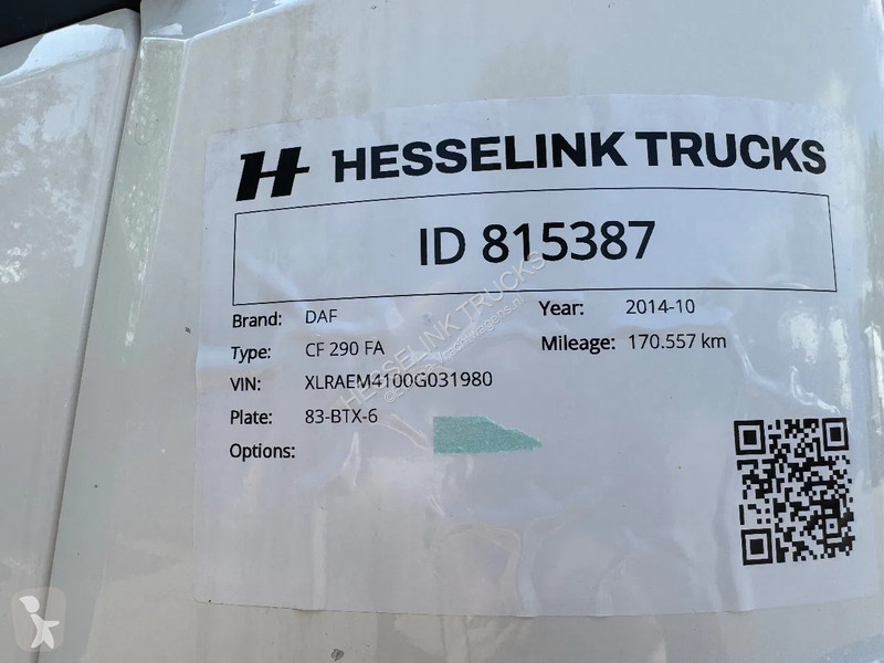 Camion DAF 290 12.000 Fuel Diesel/Benzin Alle...