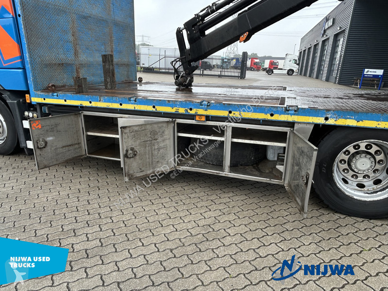 Vrachtwagen Volvo 440 6X2 Hiab 165 roller kraan