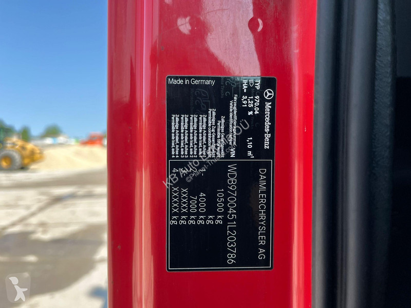 Camion Mercedes 1024 4x2 PK4100 + WINCH / HOOK...