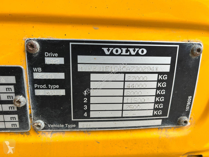Kamion Volvo FM 370 6x2 BOX L=5128 mm