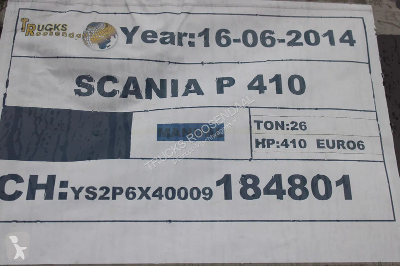 Kamion Scania P410 + atlas 190 4x hydrolic +...