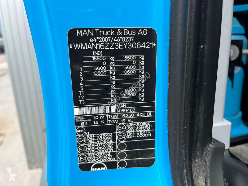 Kamion MAN 15.250 4x2 BOX L=7531 mm