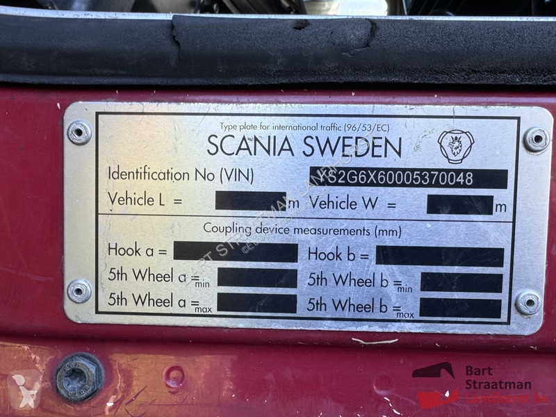 Camion Scania 410 6x6 Euro 6 met 2 zijden...