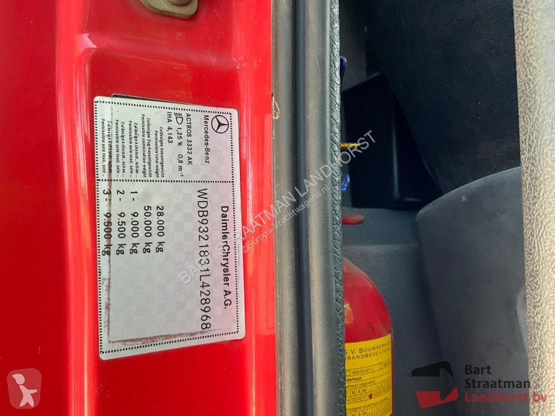 Lastbil Mercedes ACTROS 3332  6x6 Euro 5 met 2...