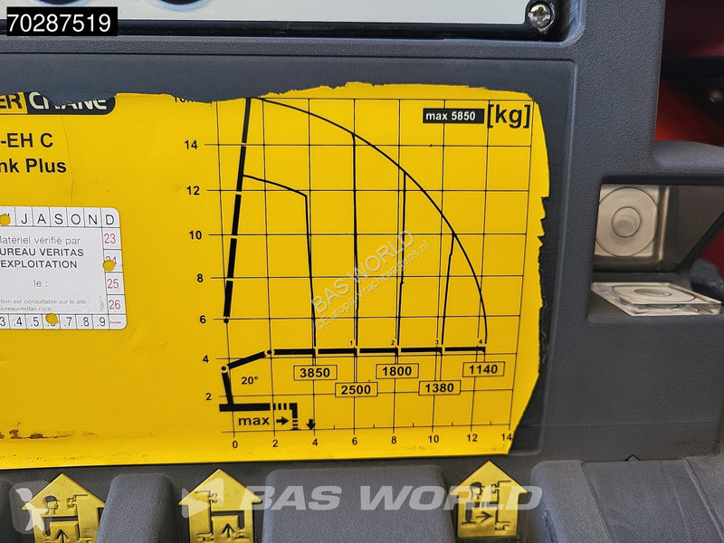 Camion Volvo FMX 370 6X4 Palfinger PK18002 EH...