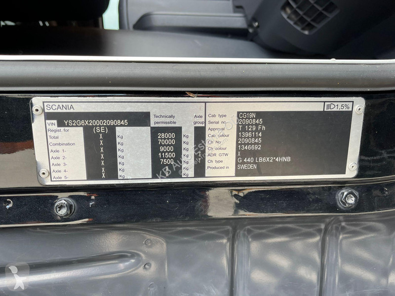 Camion Scania G 440 6x2*4 PK22002 + JIB /...