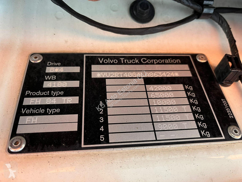 Kamion Volvo FH 500 8x4*4 HIAB 408E-6 + JIB /...