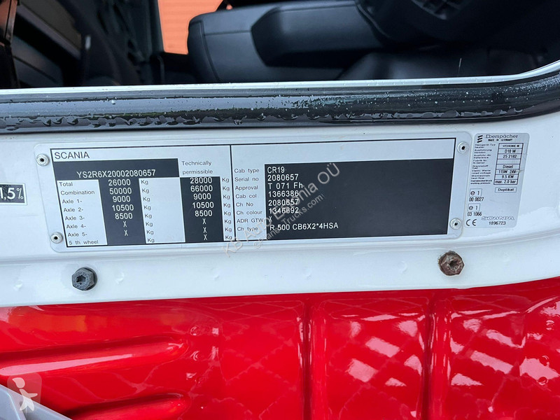 Camion Scania R 500 6x2*4 EFFER 255/6S / PTFORM...