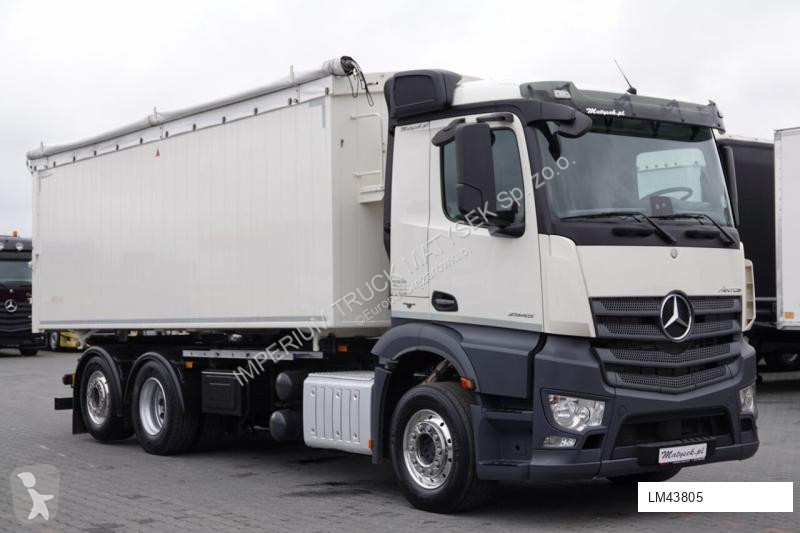 Kamion Mercedes ACTROS / 2545 / 6x2 / WYWROTKA...