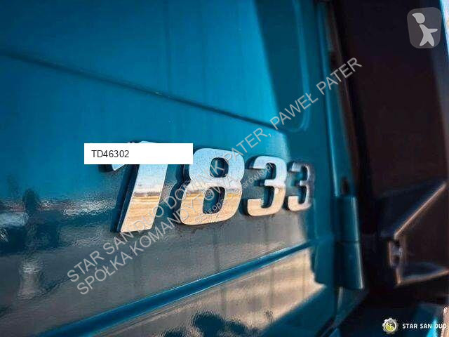 Camion Mercedes 1833 4x4 Kipper Camper Chassis