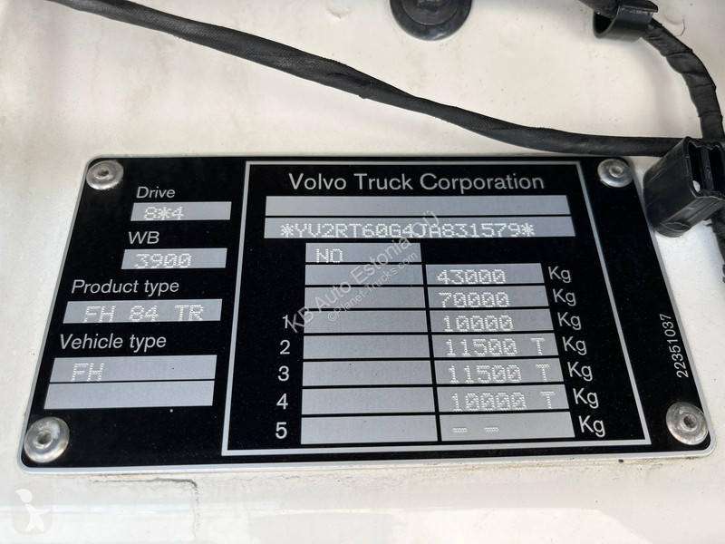 Kamion Volvo 8x4*4 HMF5020K-6 + JIB + WINCH /...