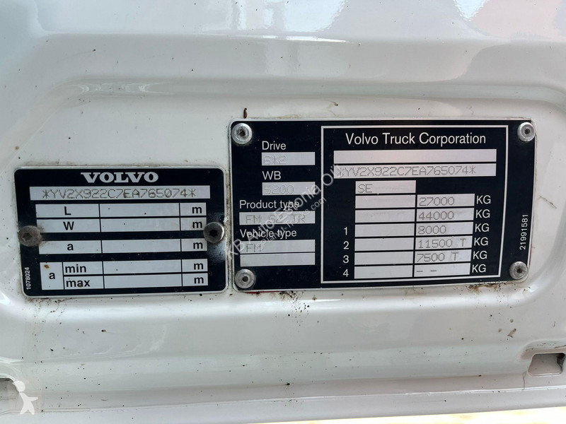 Camión Volvo FM 370 6x2*4 JERR-DAN SRS / WINCH...