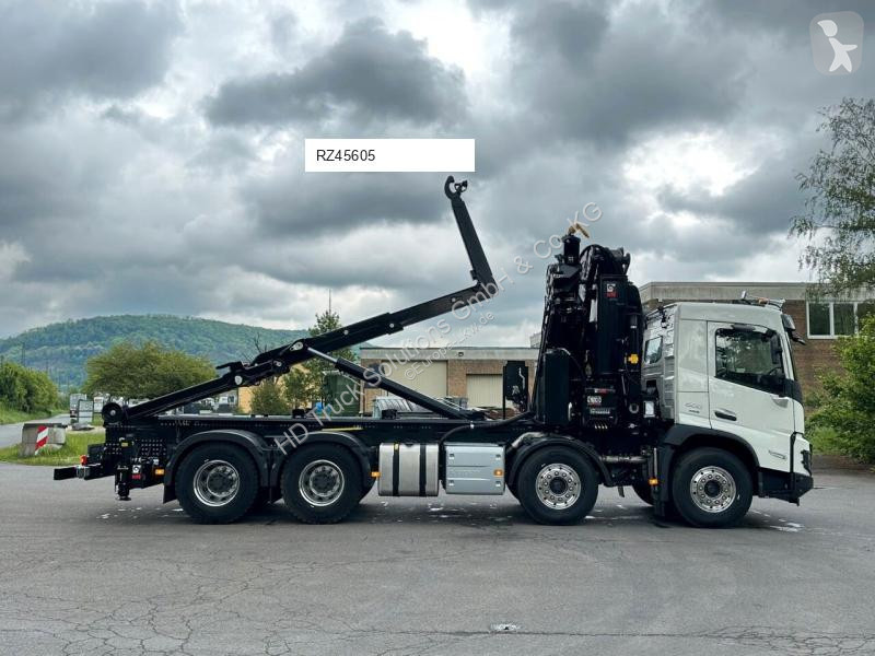 Camion Volvo FMX 500 8x4 Abrollkipper + Kran...