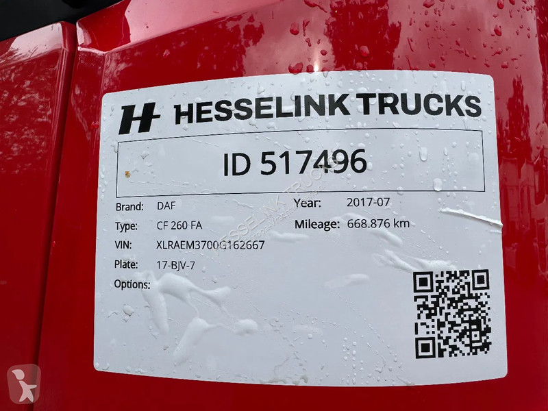 Kamion DAF 260 4X2 7.6 Frigoblock FK12 -25...