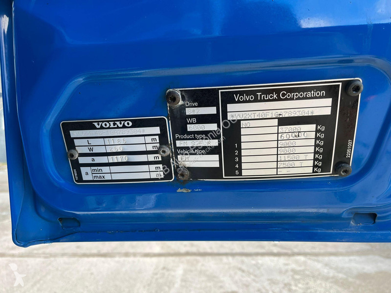 Lastbil Volvo 500 8x2*6 PLATFORM L=9192 mm / WINCH