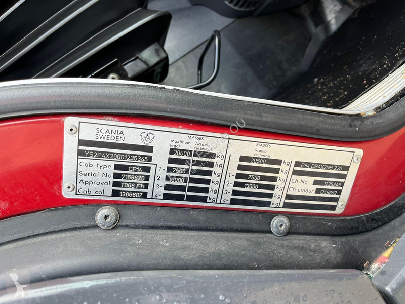 Kamion Scania P  4x2 TANK 9000 I + 1200 l /...
