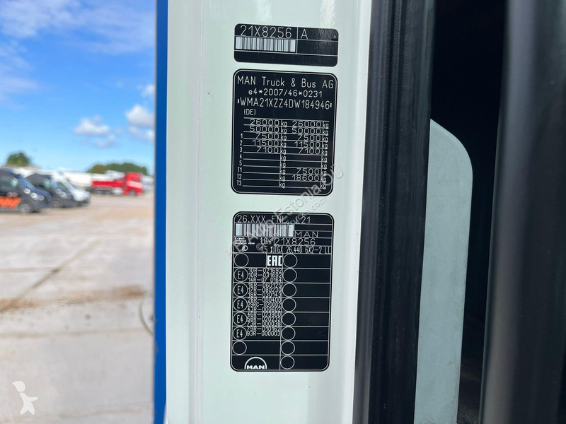 Kamion MAN TGX 6x2 BDF / BOX L=7430 mm