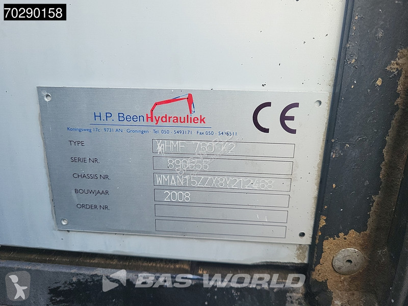 Camion Volvo FE 240 4X2 HMF 760 K2 Kran Crane...