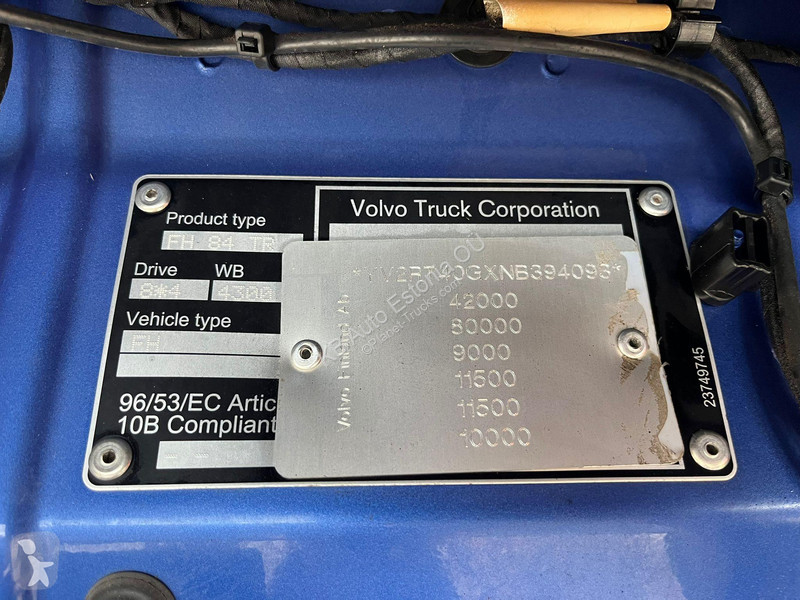 Kamion Volvo 500 8x4*4 GLOBE XL / RETARDER /...